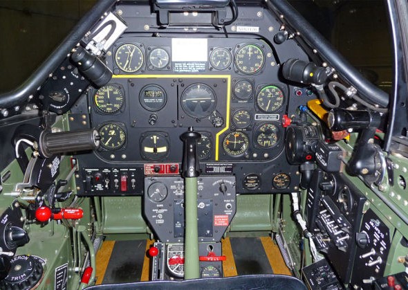 P-51 Mustang Cockpit