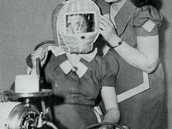 Forget blush This mechanism was used for a rosier complexion