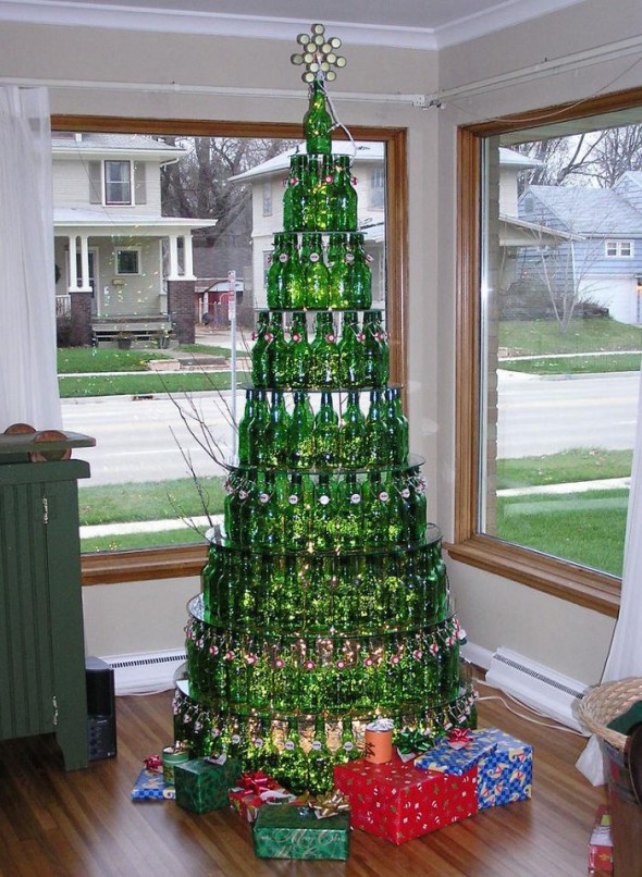 #17 Last Year's Beer = This Year's Christmas Tree