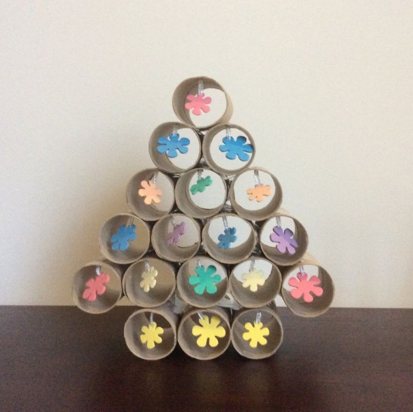#62 Tissue Roll Christmas Tree