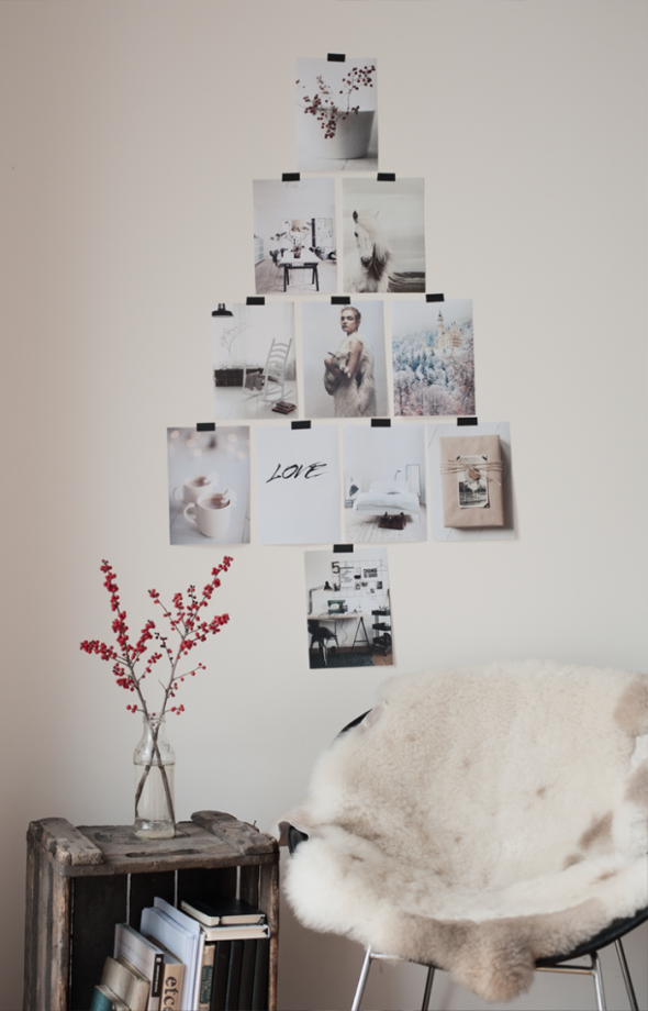 #72 Simple & Cosy Photo Christmas Tree