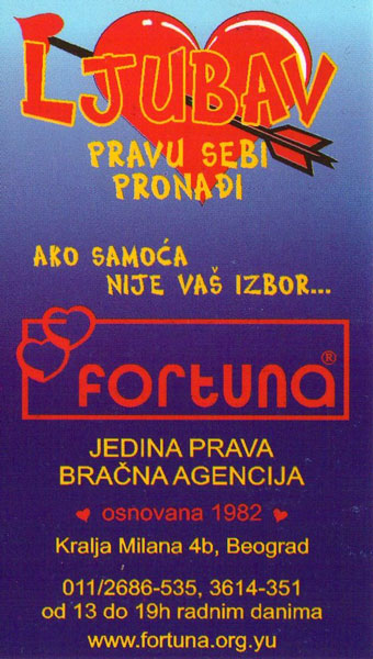 agencija za bracno posredovanje beograd