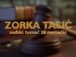 Sudski tumač za nemački jezik Zorka Tasić